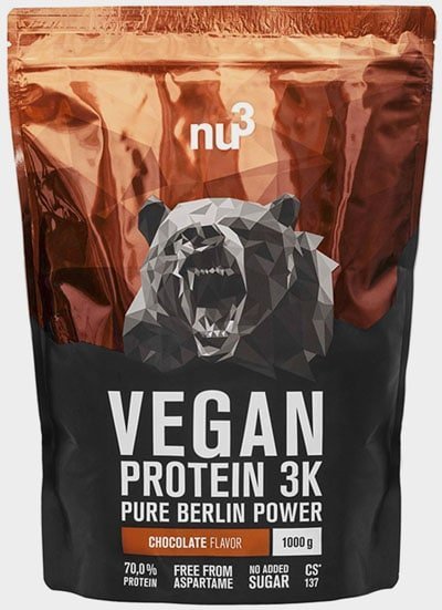 nu3 las mejores Proteínas vegetales veganas para el crecimiento