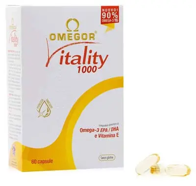 OMEGOR Vitality 1000 acidos grasos omega 3