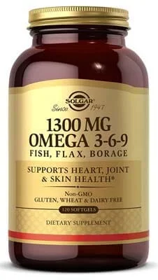 Solgar mejor Omega 3-6-9 Capsulas blandas