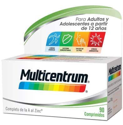 Multicentrum vitaminas Complemento Alimenticio  vrn