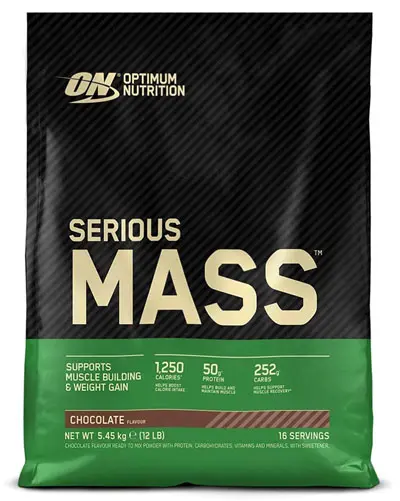 Optimum Nutrition ON Serious Mass mejor ganador de masa muscular