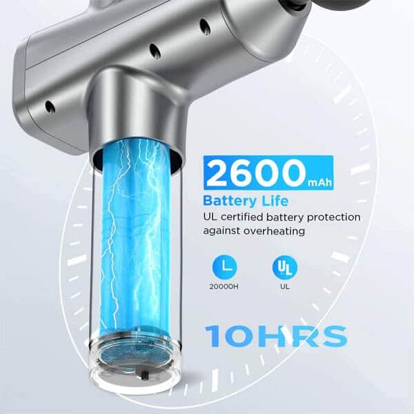 baterias duracion masajeador electrico de mano