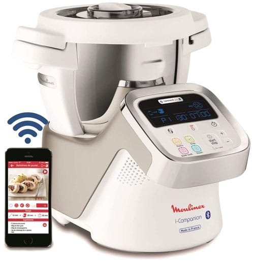 Moulinex i-Companion HF9001 - Robot cocina Bluetooth
