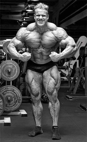 Jay Cutler pose muscular