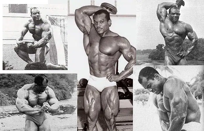 collage de Sergio Oliva en su mejor momento